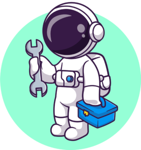 Astronaut-Techniker